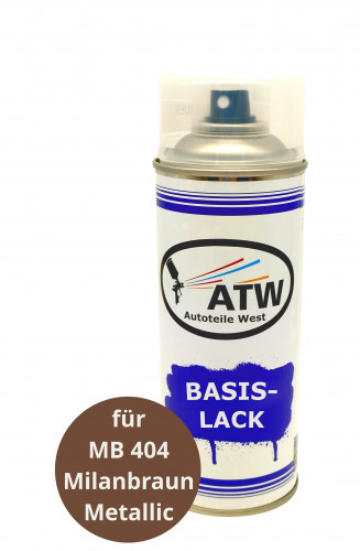 Autolack für MB 404 Milanbraun Metallic